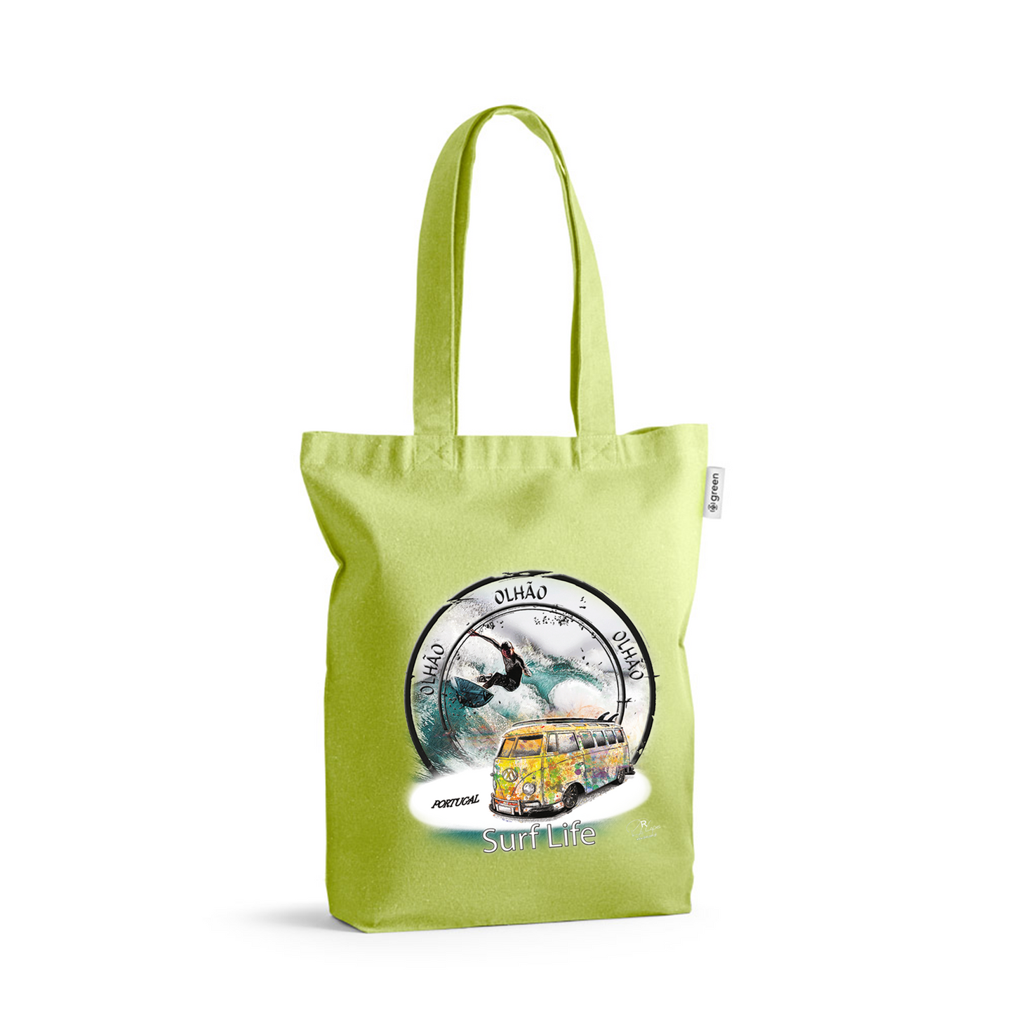 Sacos de Algodão Ecológico 220g Surf Life Olhão
