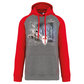 Sweatshirt Bicolor com capuz Reino de Portugal