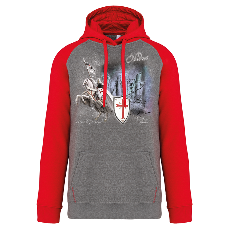 Sweatshirt Bicolor com capuz Reino de Portugal