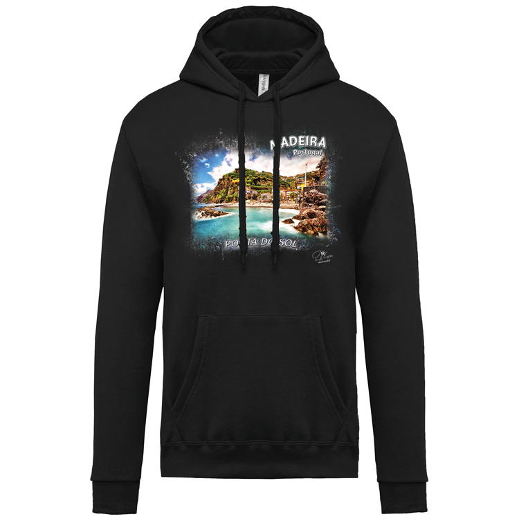 Sweatshirt Kariban com Capuz Ponta do Sol