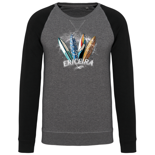 Sweatshirt Bicolor sem capuz Surfboards Ericeira