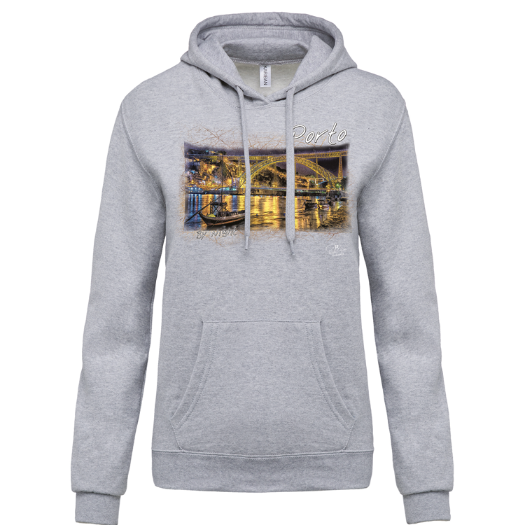 Sweatshirt Kariban com Capuz Porto by Night
