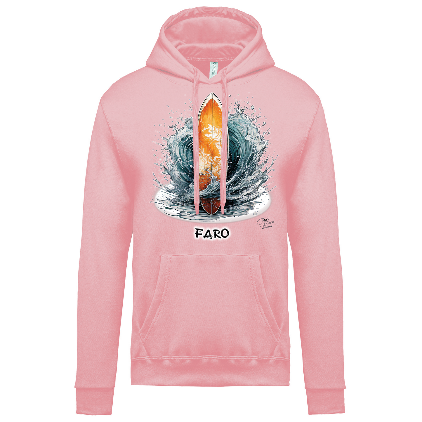 Sweatshirt Kariban com Capuz Prancha Faro
