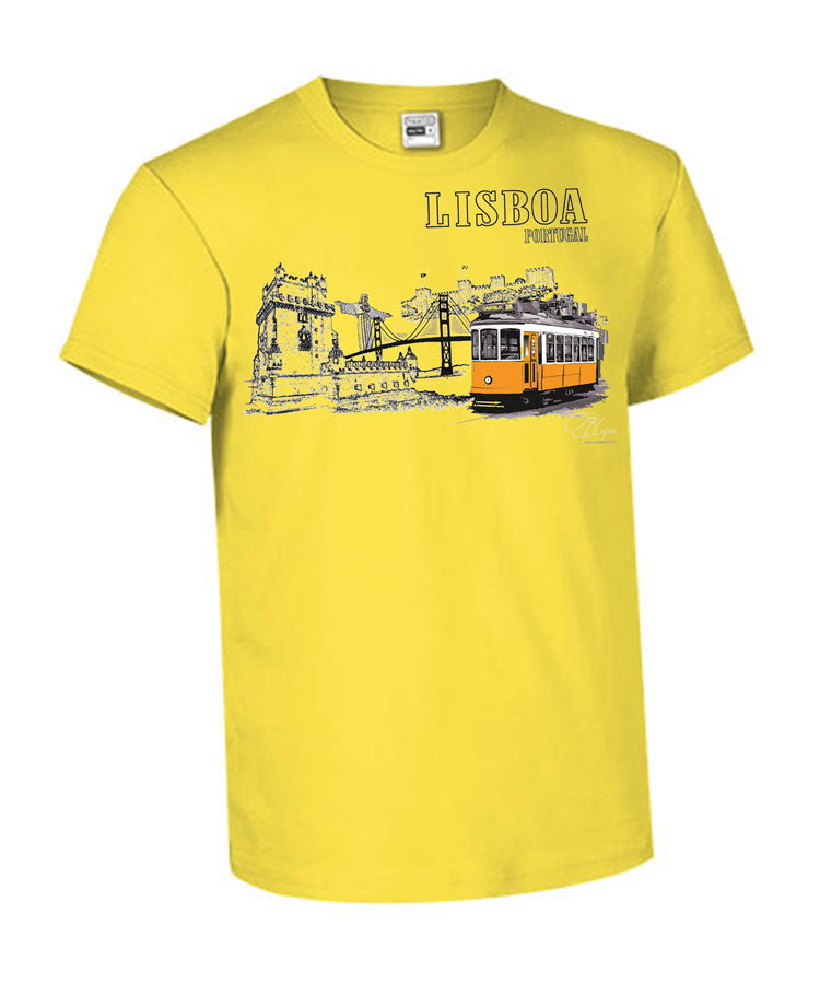 T-shirt Kids Monumentos Lisboa