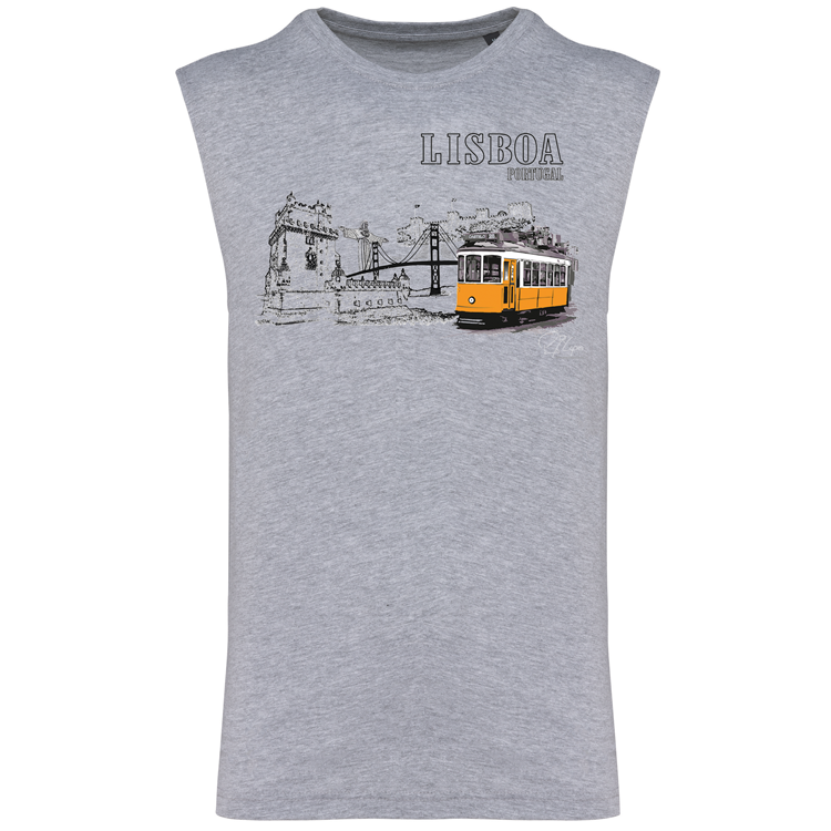 T-shirt Alças Monumentos Lisboa