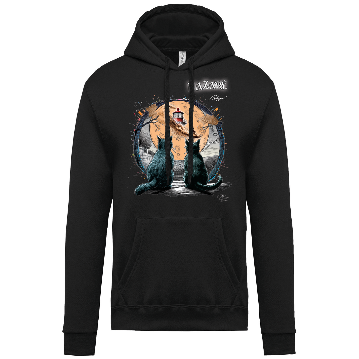 Sweatshirt Kariban com Capuz Luar Nazaré