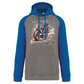 Sweatshirt Bicolor com capuz Ride on the Edge Quarteira