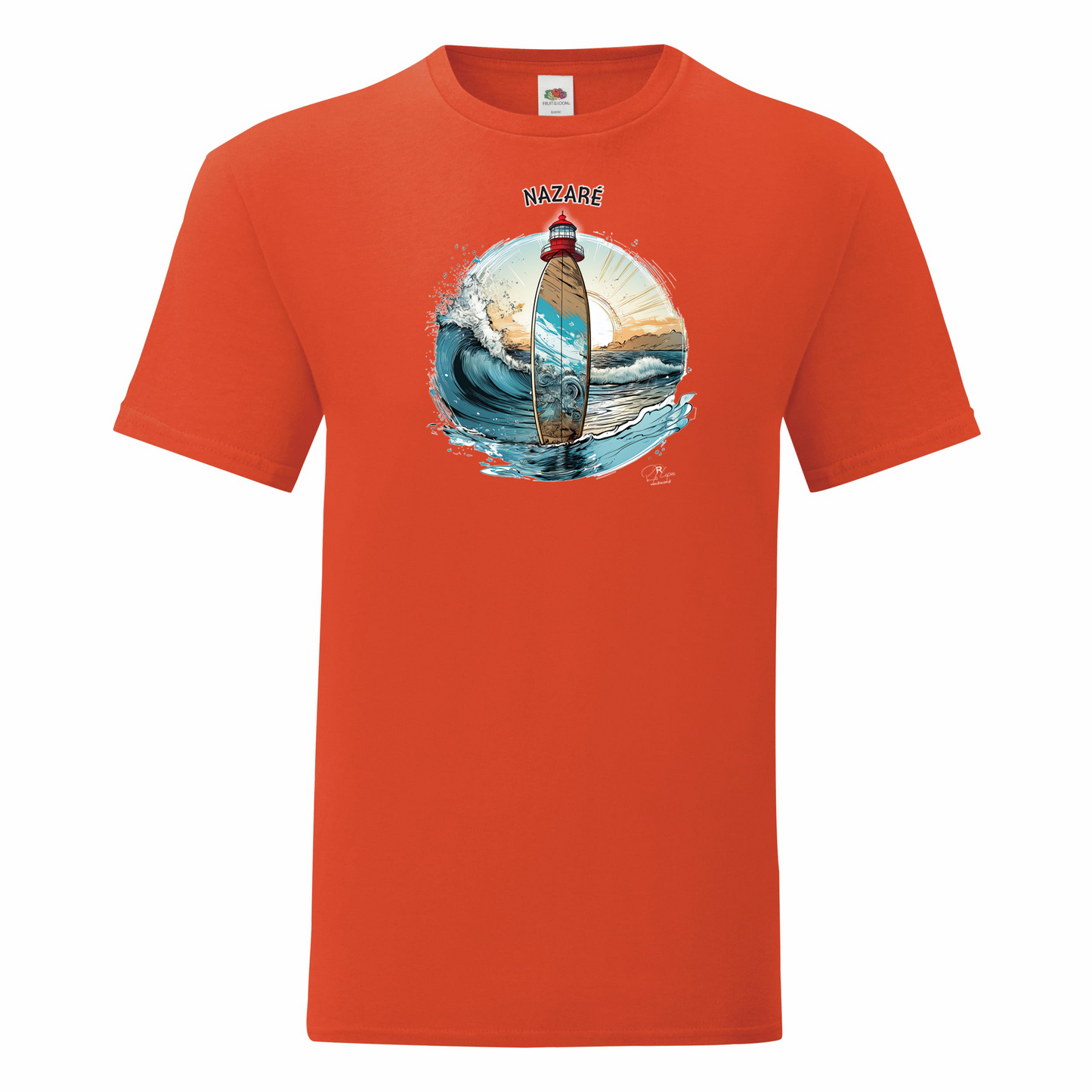 T-shirt Fruit of the Loom, Iconic, 150g, Sol Nazaré