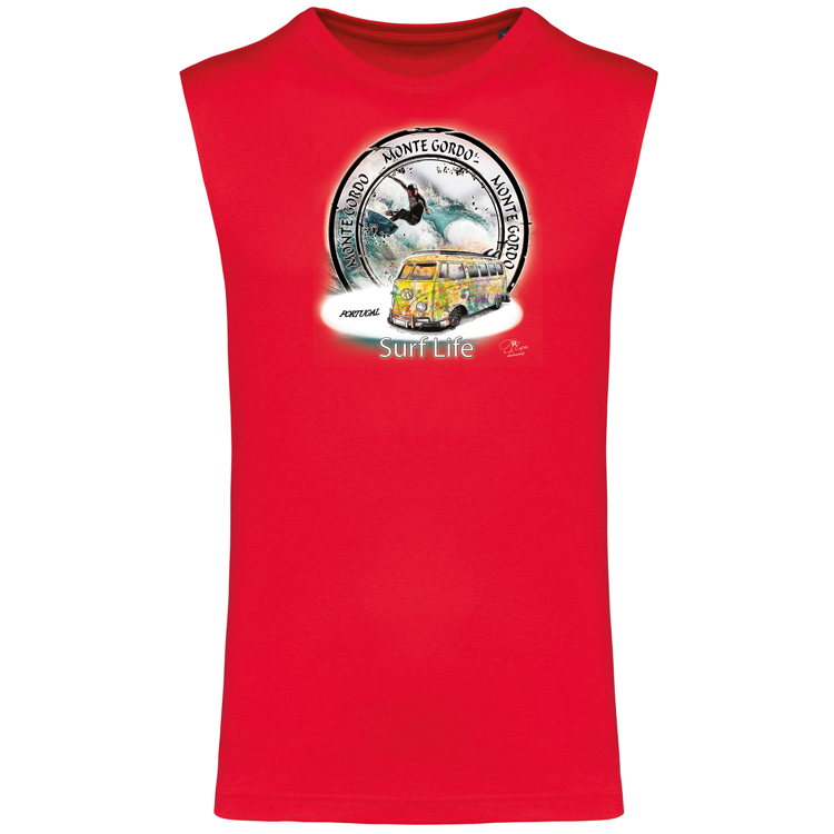 T-shirt Alças Surf Life Monte Gordo