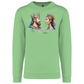 Sweatshirt Kariban sem Capuz King and Queen Óbidos