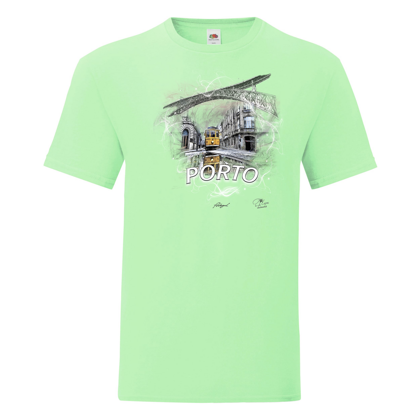 T-shirt Fruit of the Loom, Iconic, 150g, Carreira 22 Porto