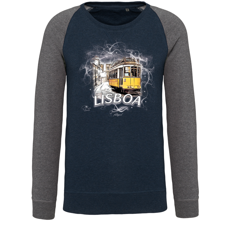 Sweatshirt Bicolor sem capuz Carreira 28