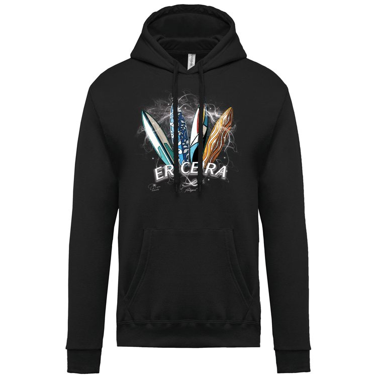 Sweatshirt Kariban com Capuz Surfboards Ericeira