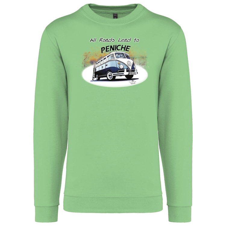 Sweatshirt Kariban sem Capuz All Roads Lead to Peniche