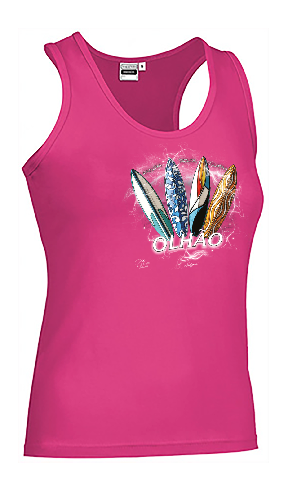 T-shirt Alças Senhora Surfboards Olhão