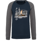 Sweatshirt Bicolor sem capuz Ribeira