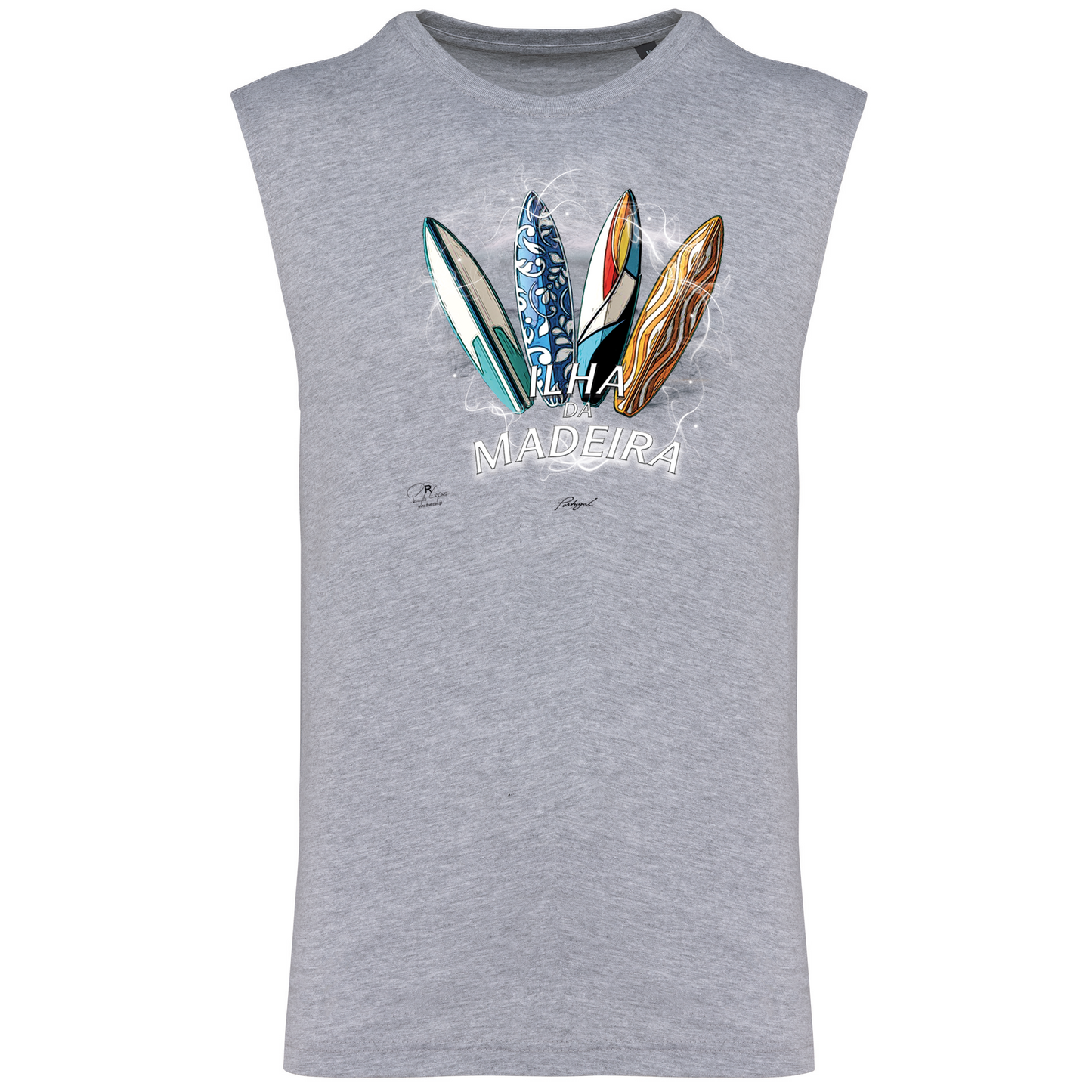 T-shirt Alças Surfboards Ilha da Madeira