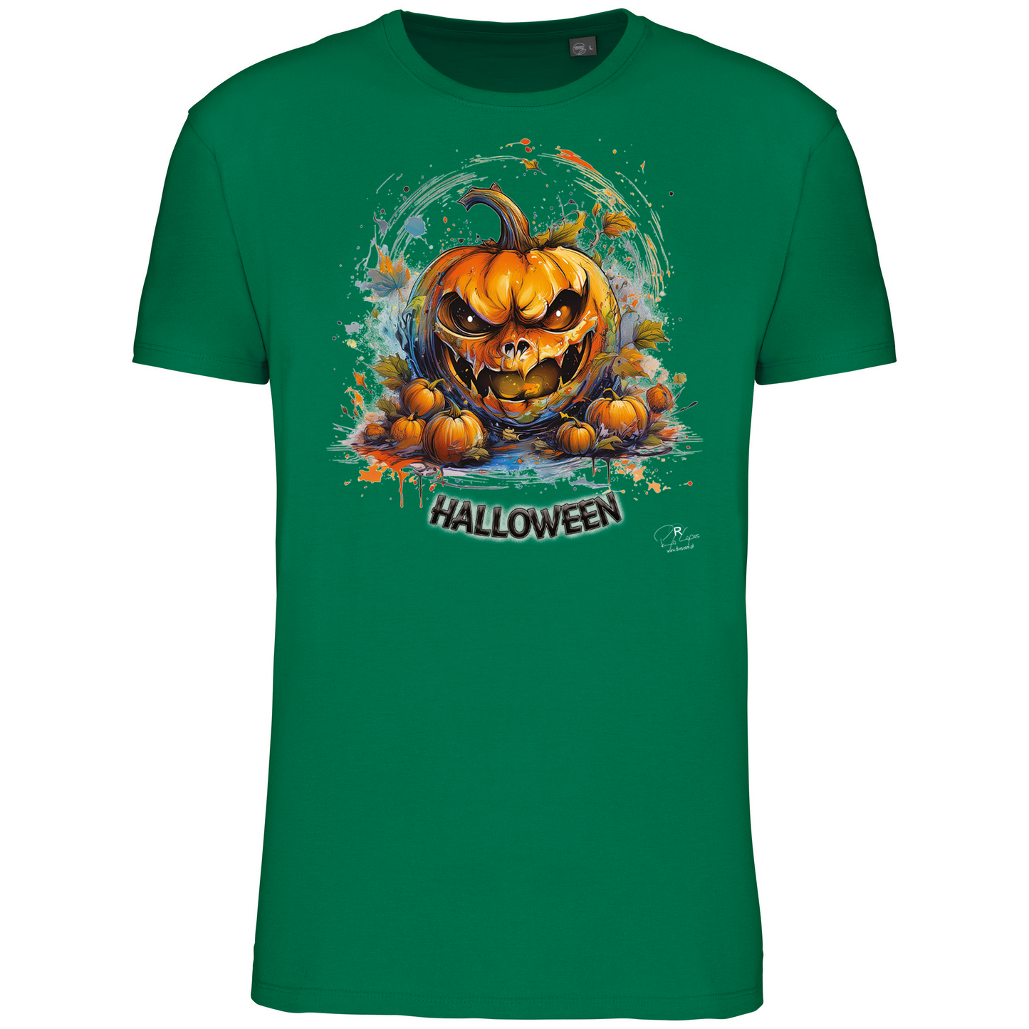 T-Shirt Algodão Biológico Abóbora