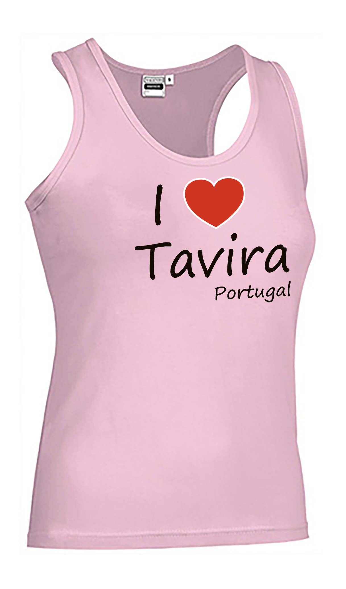 T-shirt Alças Senhora I Love Tavira