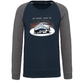 Sweatshirt Bicolor sem capuz All Roads Lead to Cascais