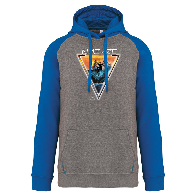 Sweatshirt com capuz Sunset Nazaré