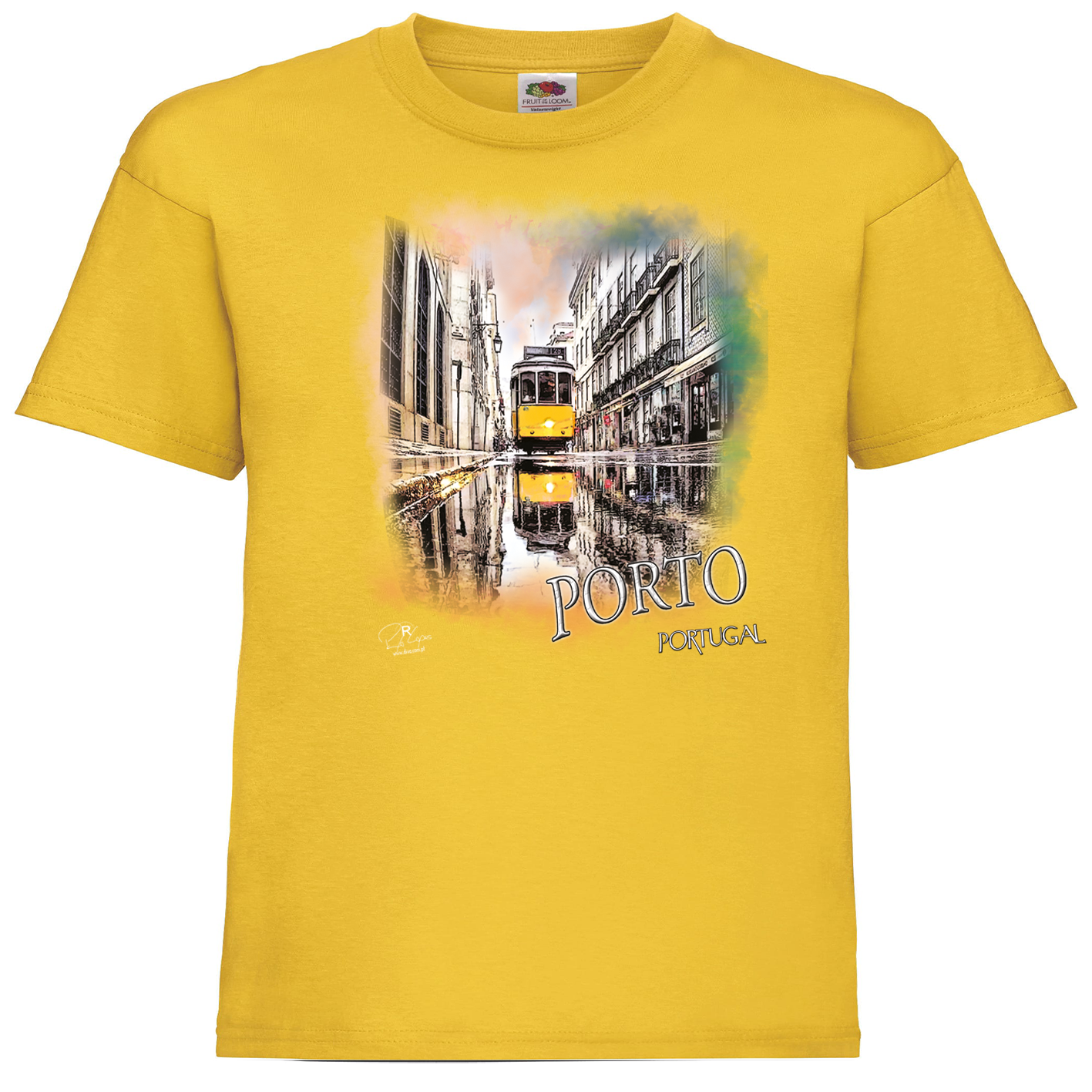 T-shirt Fruit of the Loom Kids Espelho lp