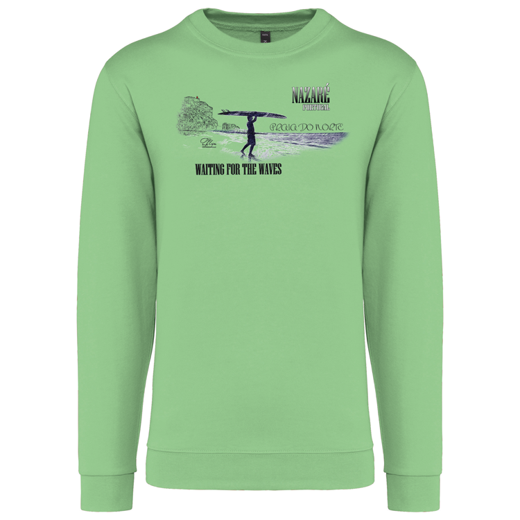 Sweatshirt Kariban sem Capuz Praia do Norte