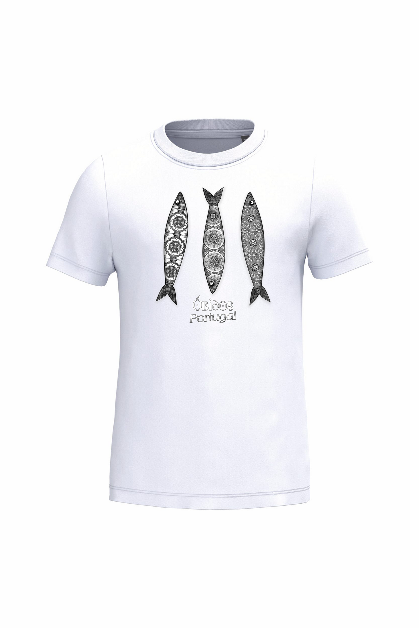 T-shirt de Criança Kariban 3 Sardinhas Óbidos