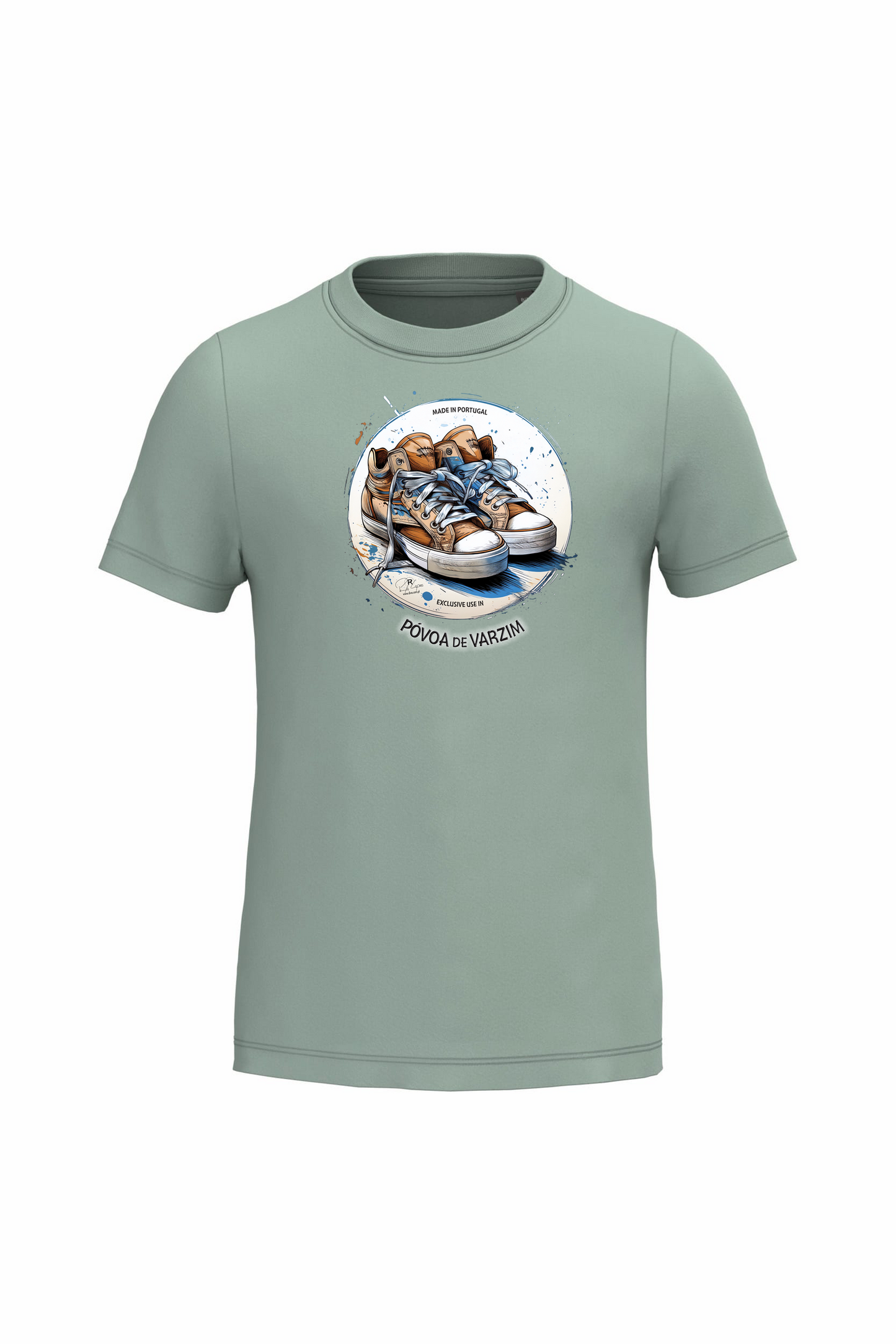 T-shirt de Criança Kariban Exclusive Póvoa de Varzim