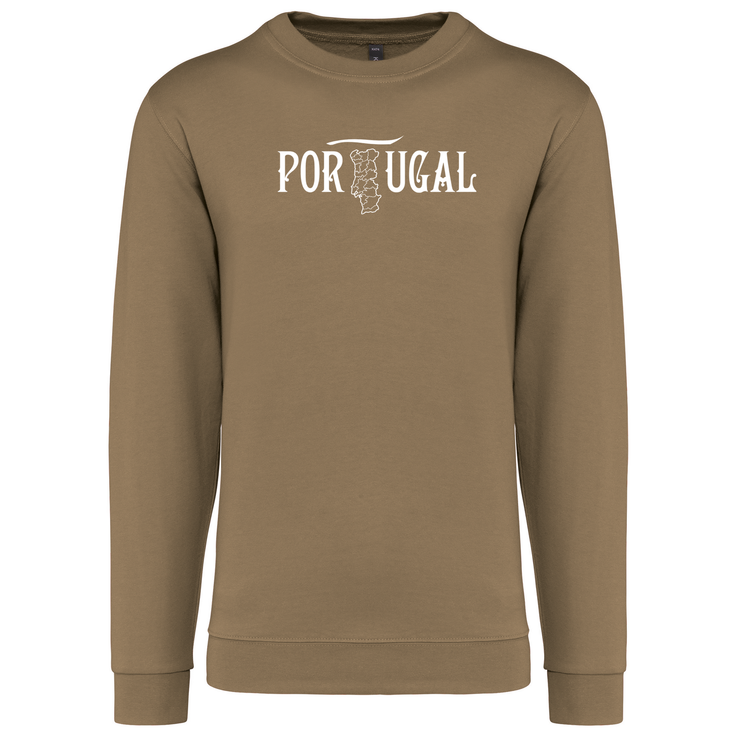 Sweatshirt Kariban sem Capuz Mapa de Portugal