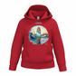 Sweatshirt com capuz Ideal Kids Surf Life Cascais