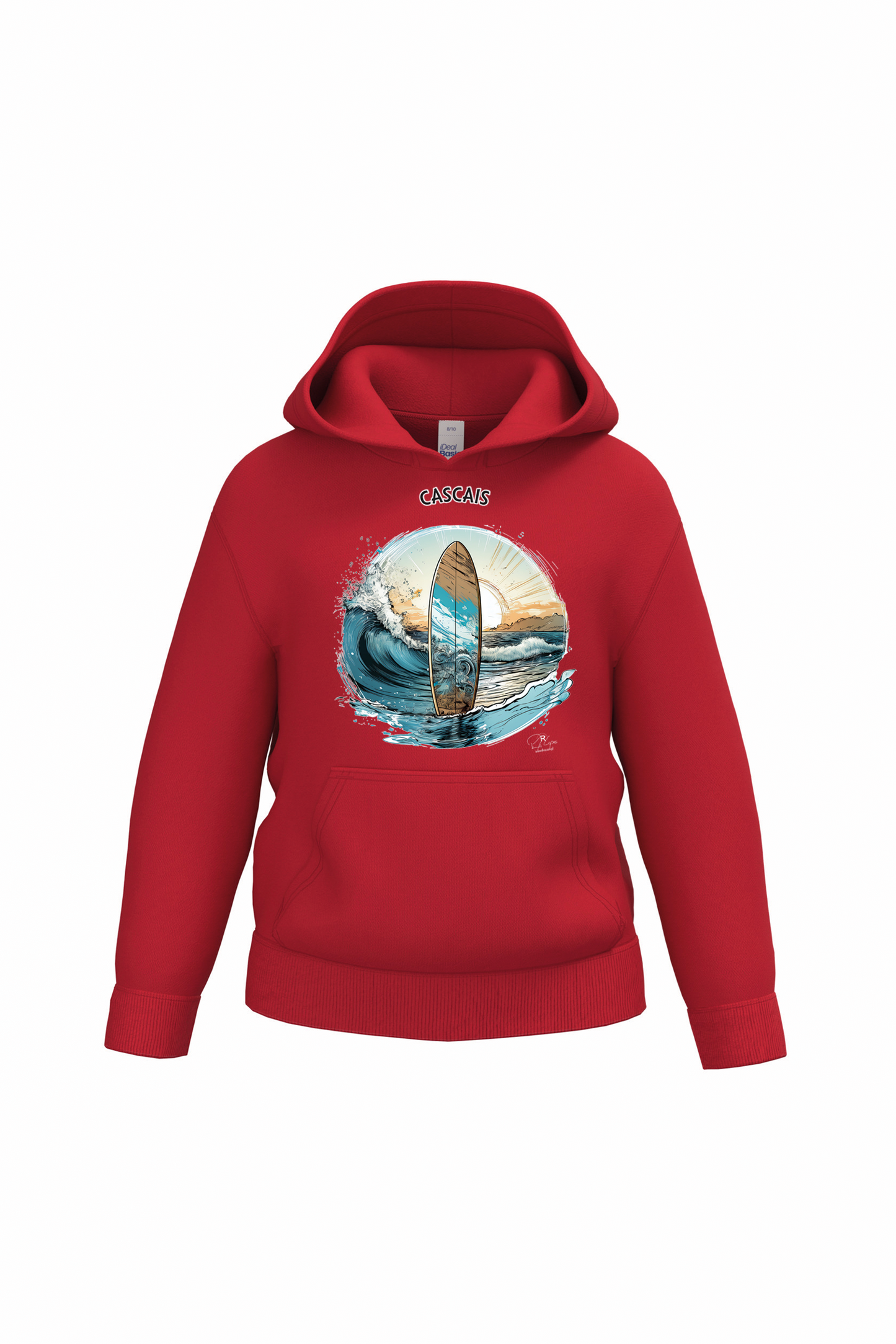 Sweatshirt com capuz Ideal Kids Surf Life Cascais