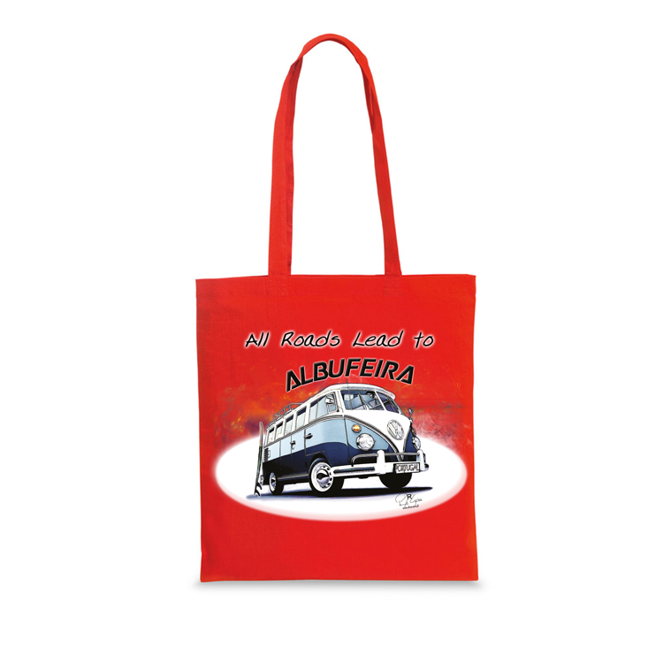 Saco Algodão 140g All Roads Lead to Albufeira