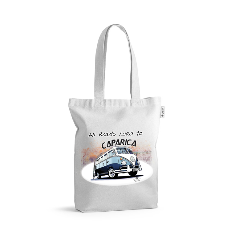 Sacos de Algodão Ecológico 220g All Roads Lead to Caparica