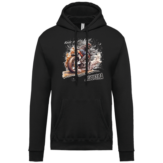 Sweatshirt Kariban com Capuz Ride on the Edge Albufeira