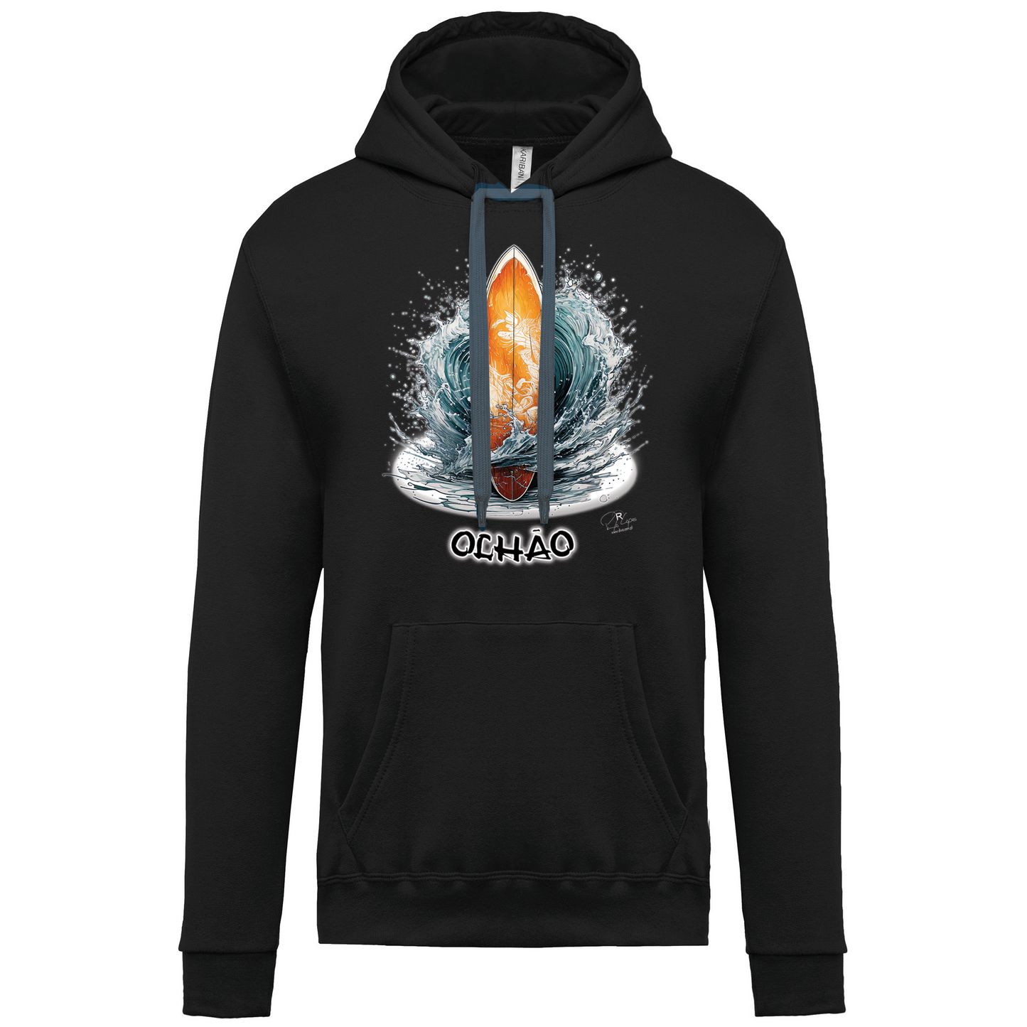 Sweatshirt Kariban com Capuz Prancha Olhão