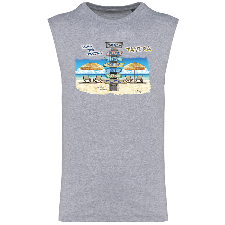 T-shirt Alças Pegadas Tavira