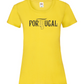 T-shirt Senhora Mapa de Portugal