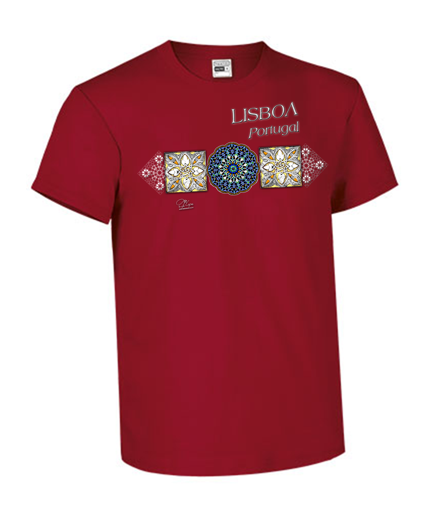 T-shirt Kids Azulejo Árabe Lisboa