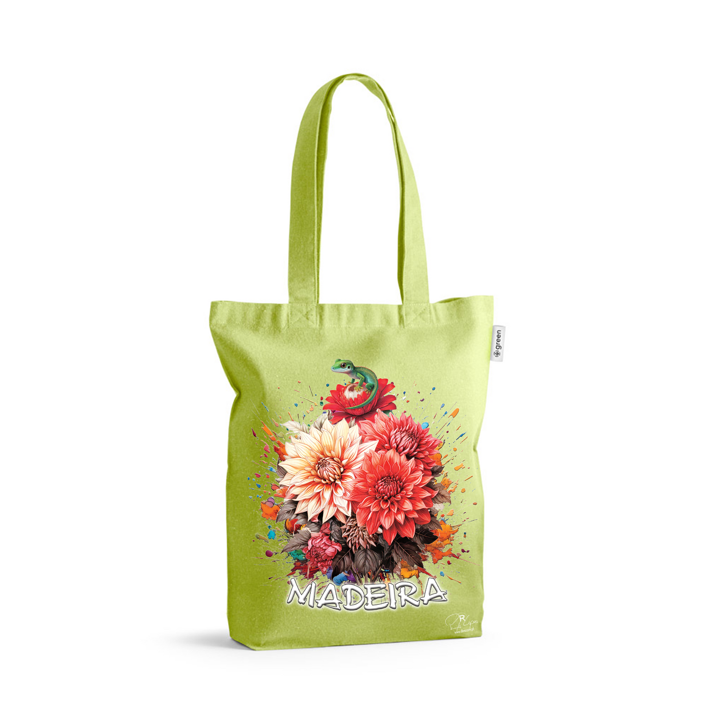 Sacos de Algodão Ecológico 220g Lagartixa
