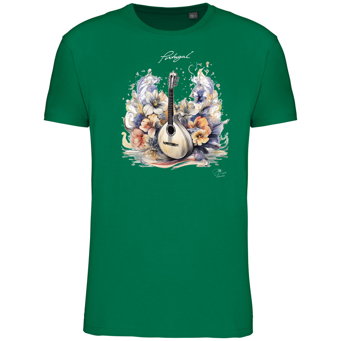 T-Shirt Algodão Biológico Guitarra Portuguesa