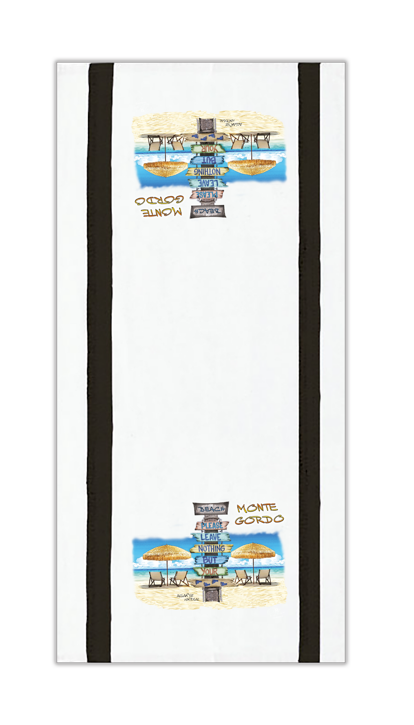 Panos de Cozinha Pegadas Monte Gordo