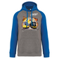 Sweatshirt Bicolor com capuz Tradição e Modernidade