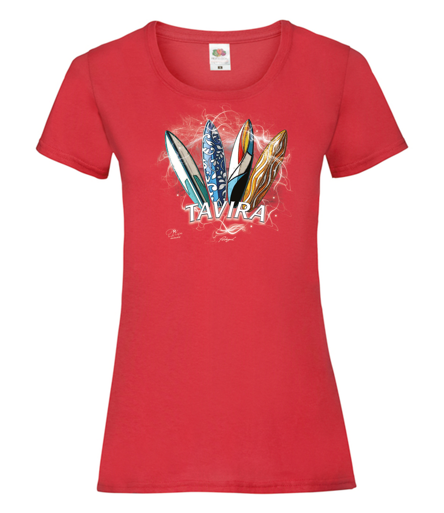 T-shirt Senhora Surfboards Tavira