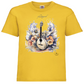 T-shirt Fruit of the Loom Kids Guitarra Portuguesa