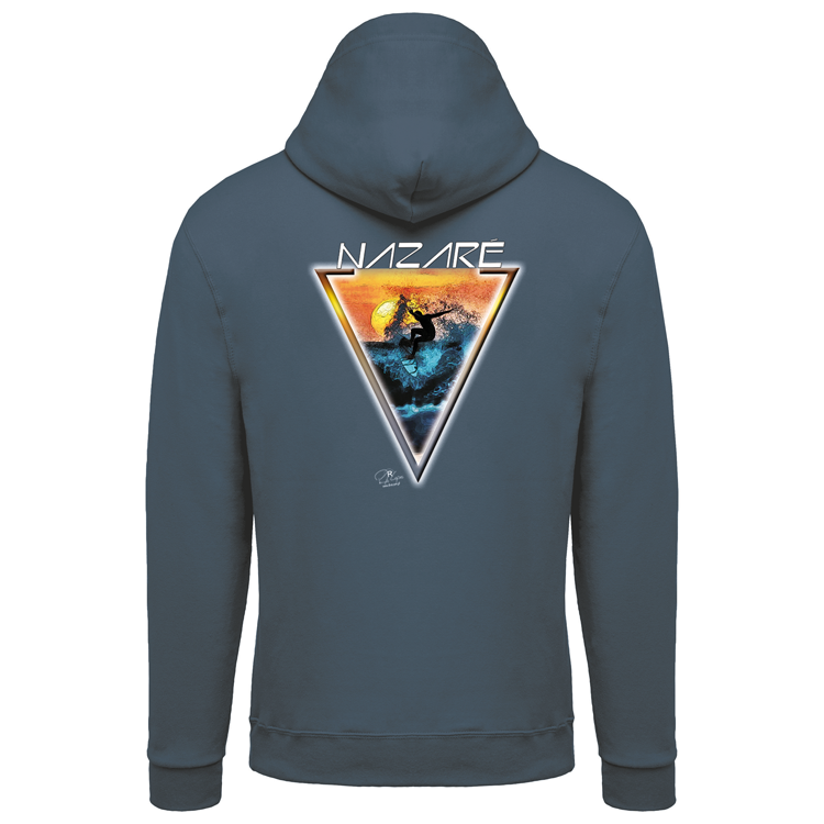 Sweatshirt Kariban com Capuz Sunset Nazaré