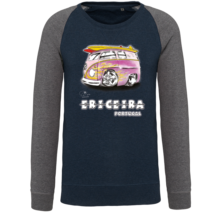 Sweatshirt Bicolor sem capuz Gorduxinha Ericeira