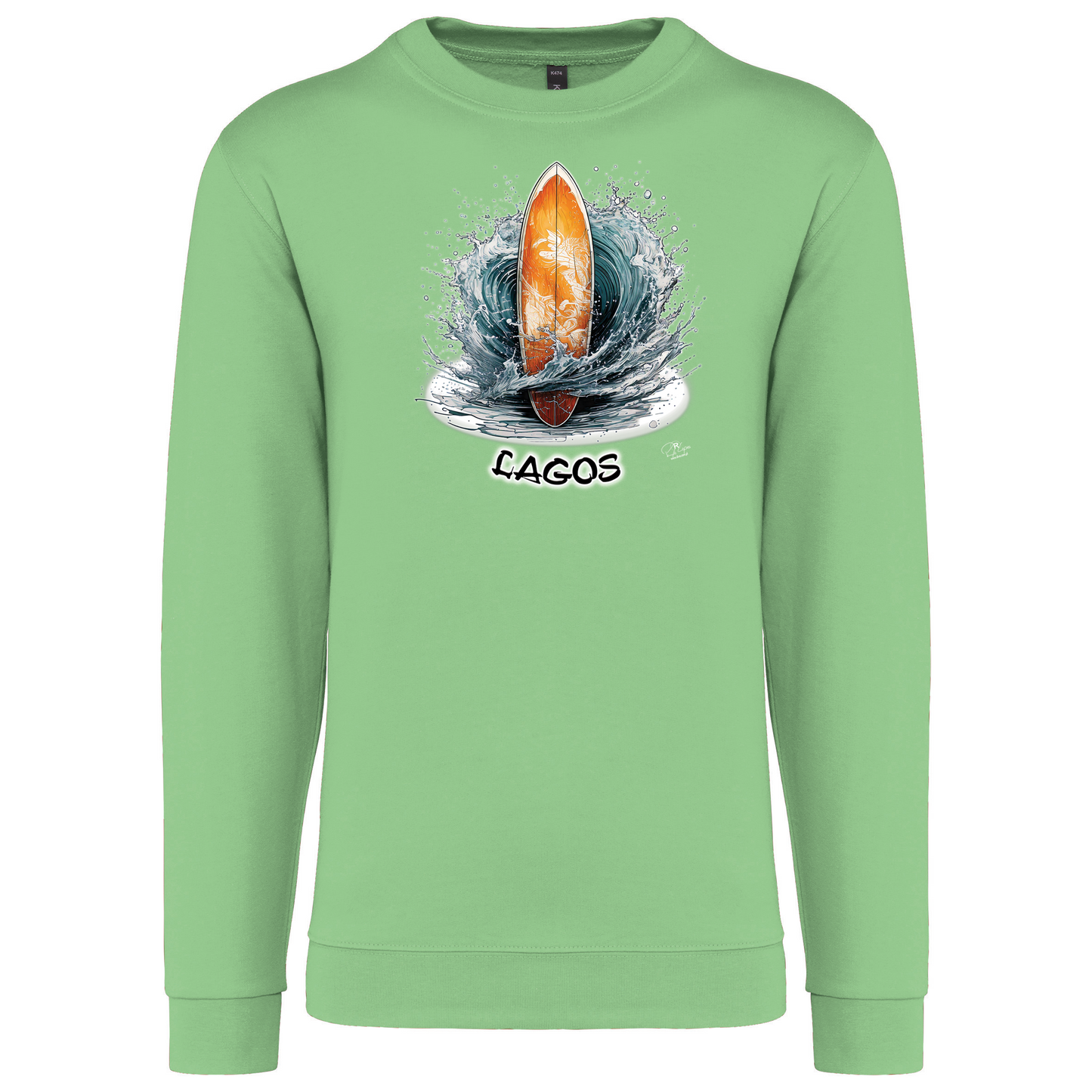 Sweatshirt Kariban sem Capuz Prancha Lagos