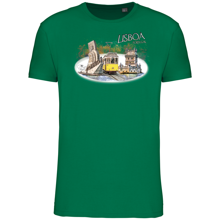 T-Shirt Algodão Biológico Monumentos Belém