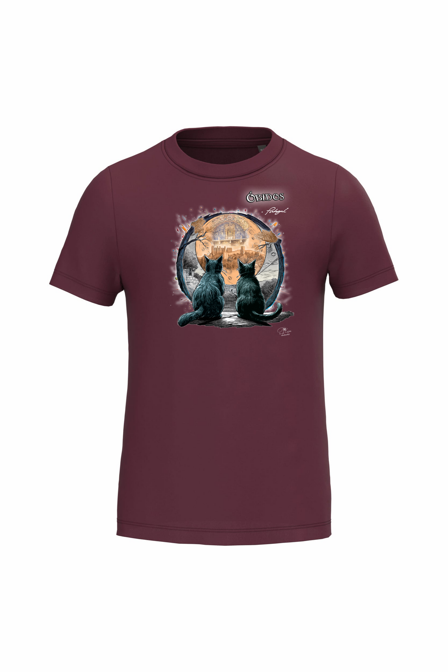 T-shirt de Criança Kariban Luar Óbidos